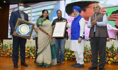 लोक परिवहन सेवा में देश का सबसे प्रतिष्ठित अवॉर्ड इंदौर को