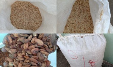 बादाम में मूंगफली कतरन व पिस्ता में कलर्ड मूंगफली की मिलावट