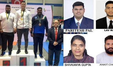 तुर्की में मध्यप्रदेश के पॉवर लिफ्टिरों ने लहराया परचम