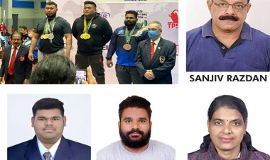 एशियन पॉवर लिफ्टिंग चैंपियनशिप के क्लासिक इवेंट में 27 पदक