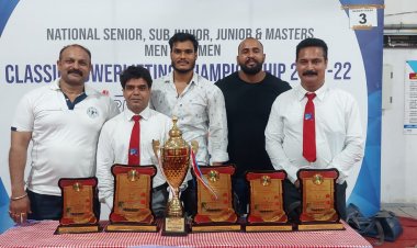 राष्ट्रीय क्लासिक पॉवर लिफ्टिंग चैंपियनशिप में मध्य प्रदेश टीम को 101 पदक जीते 28 स्वर्ण 34 रजत एवं 39 कान्स