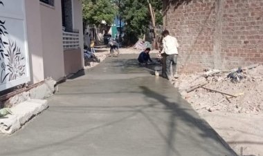 जहाँ अतिक्रमण हटाना है, वहां सड़क बना रहा  निगम