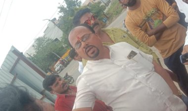 भाजपा पार्षद कर रहा विवादित भूमि पर कब्ज़े की तैयारी ,मौके पर बैठा रखे गुंडे ,महिलाएं भी शामिल