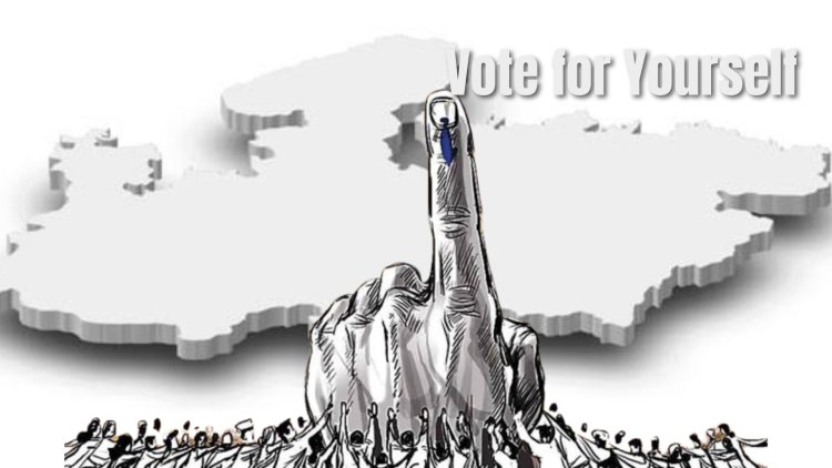 वोट देना आपका जन्मसिद्ध अधिकार है, इसलिए वोट दें, ना कि इसलिए कि बदले में पोहा जलेबी मिलेगा