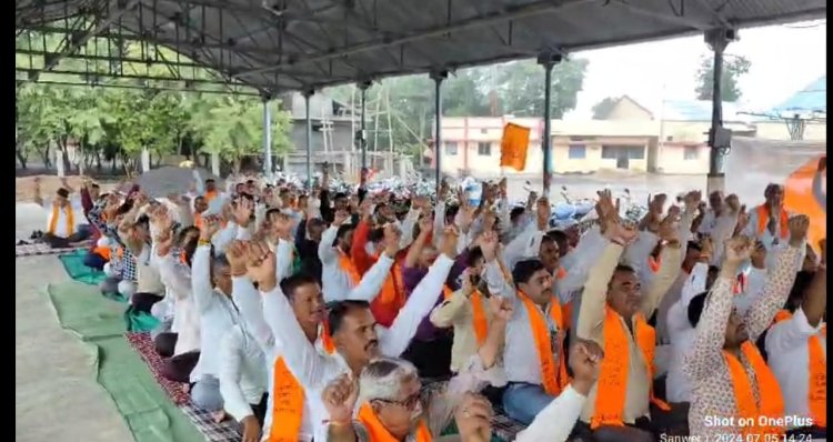 भारतीय किसान संघ ने सौंपा ज्ञापन ,अब होगा चरणबद्ध आंदोलन