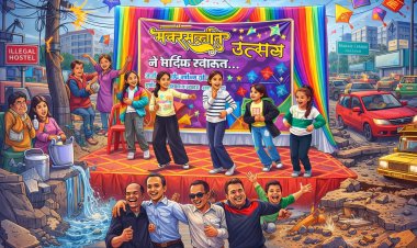 मूलभूत सुविधाओं की मार, फिर भी मुस्कान बरकरार: महालक्ष्मी नगर में धैर्य की पतंगों के साथ मकर संक्रांति का जश्न