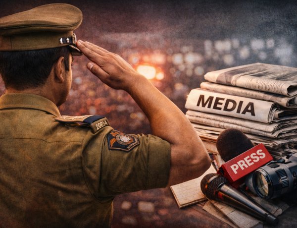 वर्दी, विज्ञापन और बधाई: चौथे स्तंभ को सलाम या सरकारी मर्यादा को विराम?