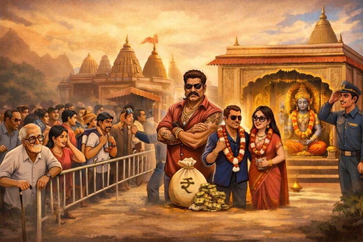 मंदिरों में VIP दर्शन: क्या भगवान भी ‘स्टेटस’ से मिलते हैं?