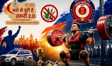 जिम से उठेगा दम... नशे से हटेगा कदम, इंदौर में पुलिस की नई स्पोर्ट्स पहल