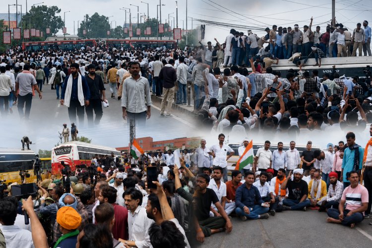 भोपाल बना किसानों का 'जंतर-मंतर', सवाल सिर्फ मूंग का नहीं... सरकार के भरोसे का भी है