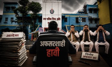 नगर निगम का नया फरमान, 1 लाख से कम टैक्स जमा करने पर चेक बंद, सवाल यह कि फैसला किसका और कहां हैं जनप्रतिनिधि?