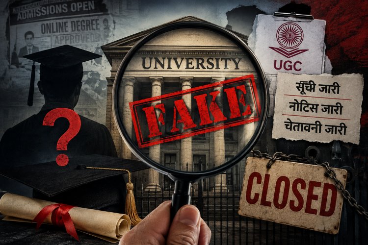 32 फर्जी विश्वविद्यालयों का खुलासा... लेकिन बंद कितने हुए? सरकार के पास नहीं है जवाब