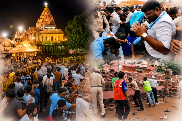 उज्जैन महाकालेश्वर मंदिर में भारी भीड़ के बीच बिगड़ी व्यवस्था, 13 श्रद्धालुओं की तबीयत खराब