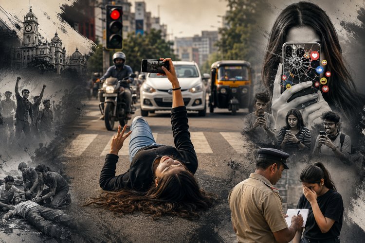 ये लोग कौन हैं? इंदौर में रील के नाम पर तमाशा करने वाली पीढ़ी से तीखे सवाल